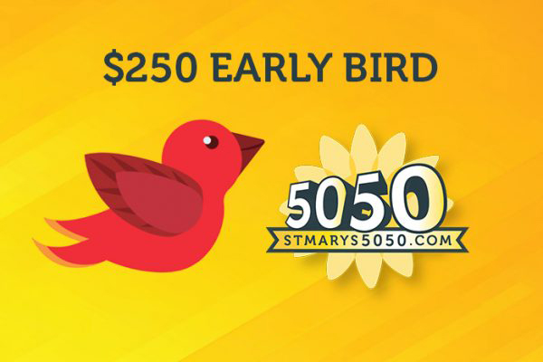 St. Marys 50/50 Early Bird | St. Marys Healthcare Foundation